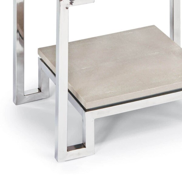 Shagreen End Table